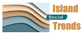 island social trends, logo