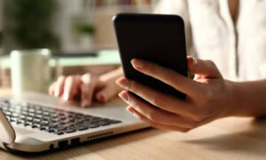 phone, laptop, emeil